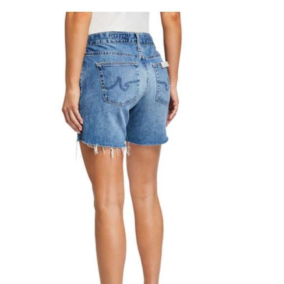 NWOT ADRIANO GOLDSCHMIED Becke Cutoff Denim Shorts, (Size 32) - Picture 3 of 12